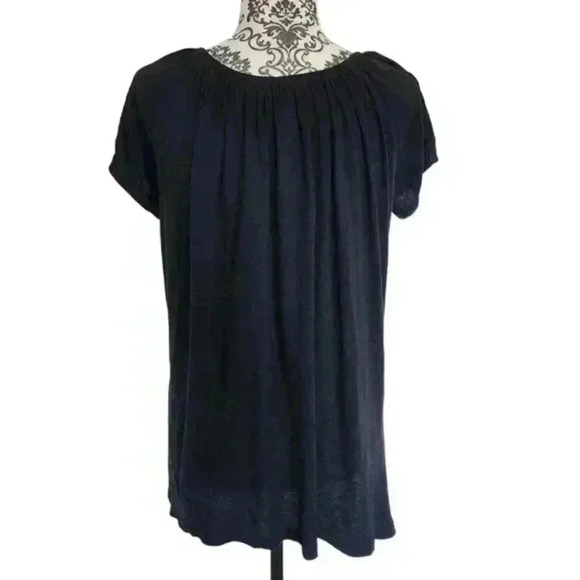 Rachel Pally Tee Shirt Women's Med Vintage Black Angel Fairy Grunge Round Y2K - Picture 3 of 10